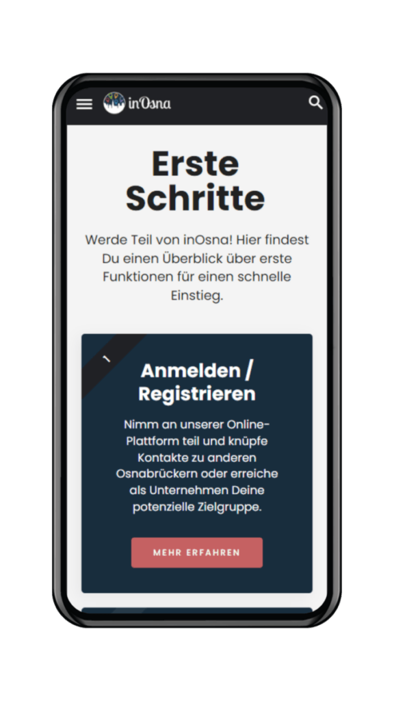 Erste Schritte auf inOsna